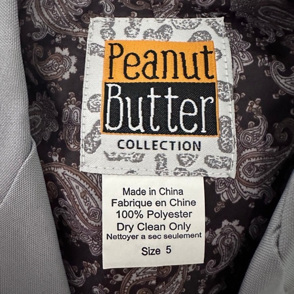 Peanut Butter Collection Boys Suit Size 5 - Picture 7 of 7